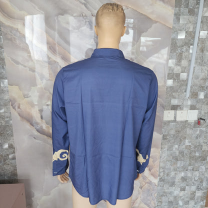 Gold Touch Shirt [Navy Blue]