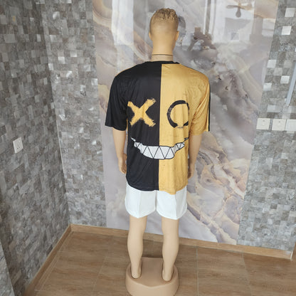 X face T-Shirt [Black/Yellow]