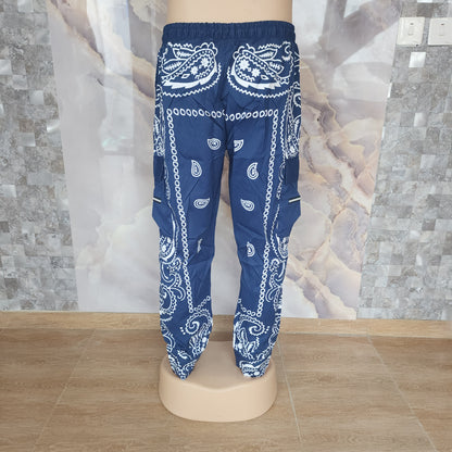 African Lion Cargo Trousers [Navy Blue]