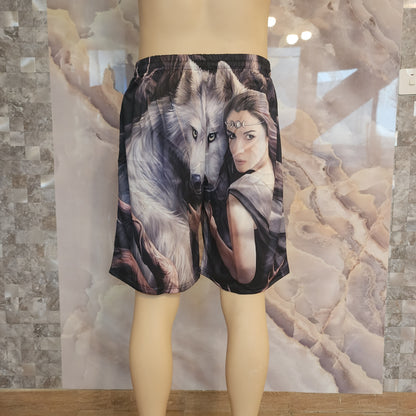 Fox & Love Shorts [Brown]