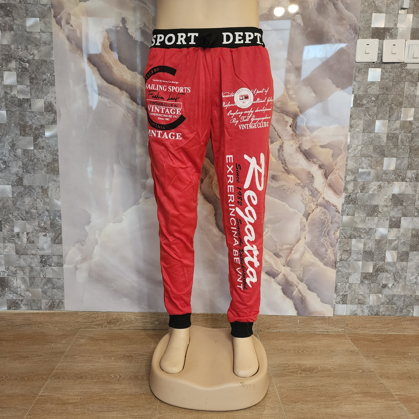 Mr. Cool Joggers [Red]