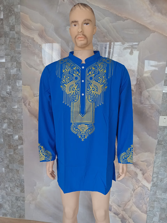 Mumbai Long Shirt [Blue]