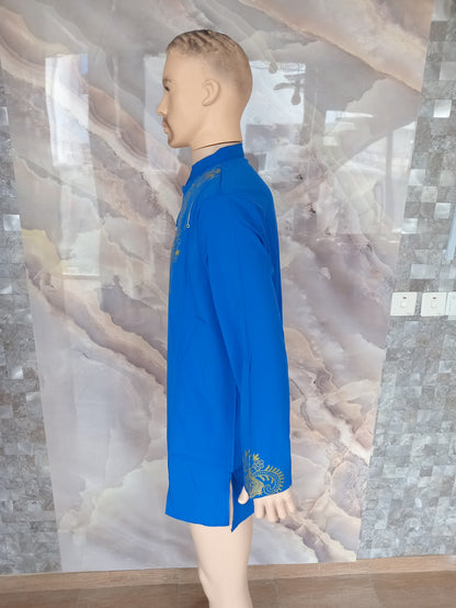 Mumbai Long Shirt [Blue]