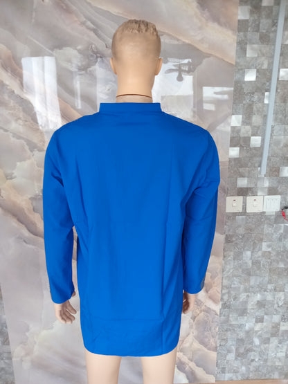 Mumbai Long Shirt [Blue]