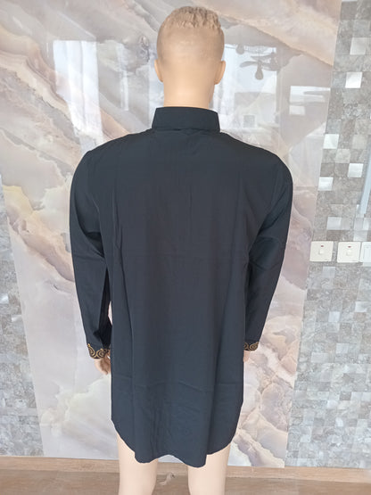 Mahraja Long Shirt [Black]