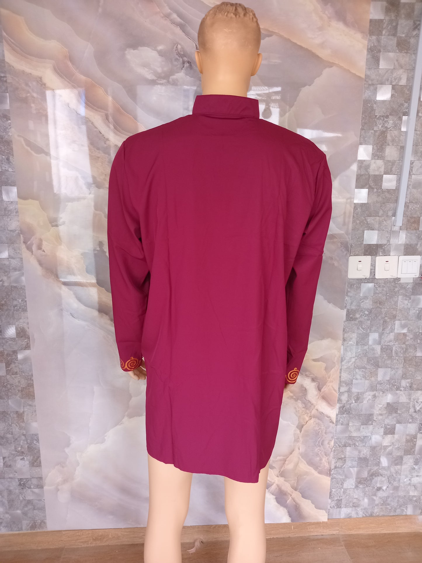 Mahraja Long Shirt [Wine]