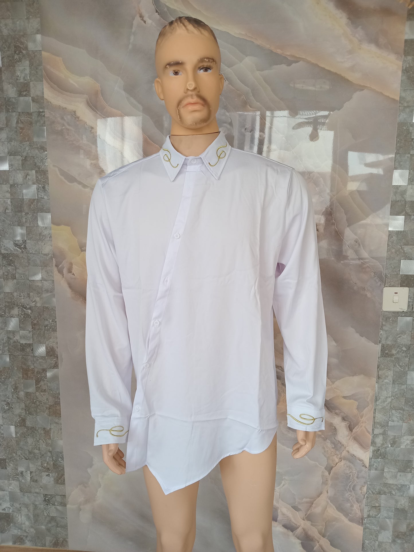 V Fancy Shirt [White]