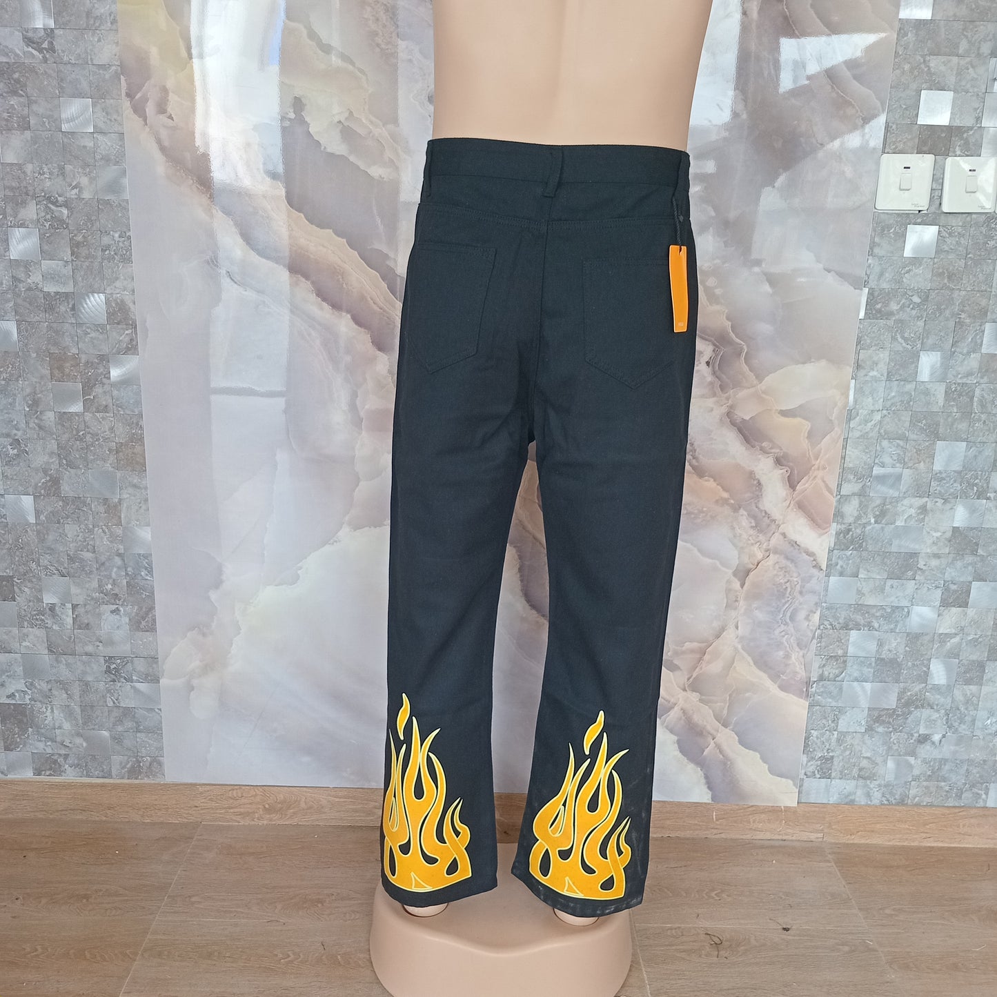 Fire Black Trousers [Black]