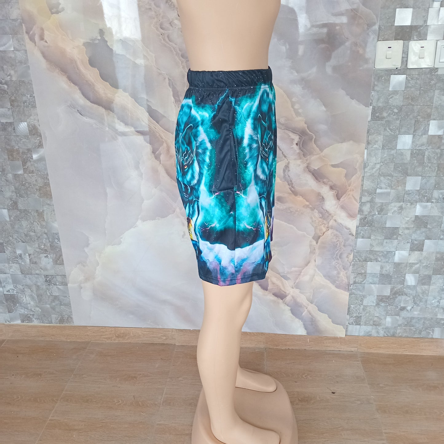 Ice Fox Shorts [Blue]