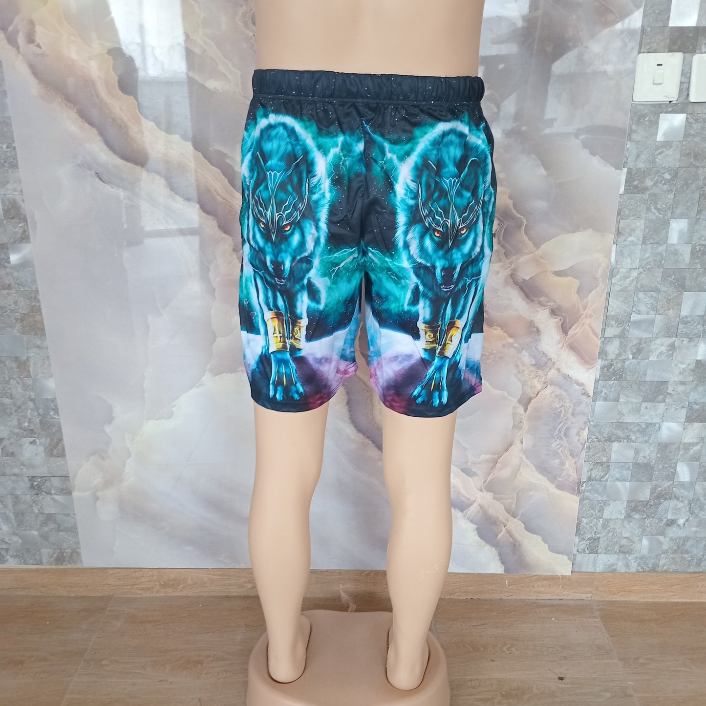 Ice Fox Shorts [Blue]