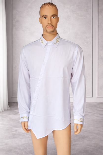 V Fancy Shirt [White]