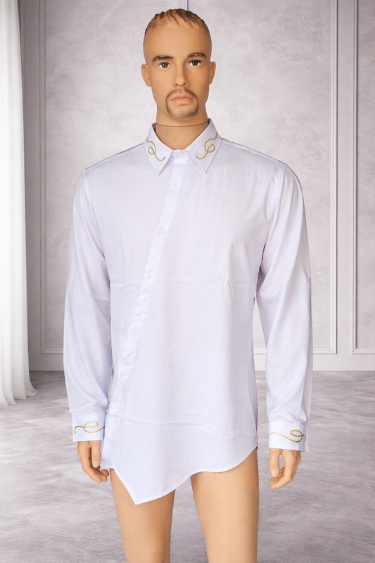 V Fancy Shirt [White]