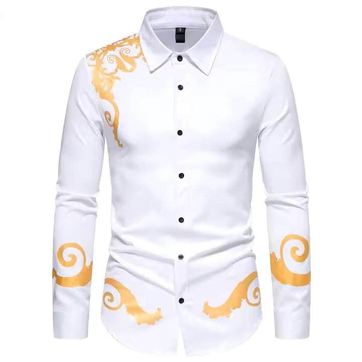 Gold Touch Shirt [White]