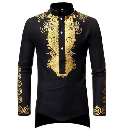 Mahraja Long Shirt [Black]