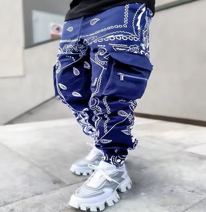 African Lion Cargo Trousers [Navy Blue]